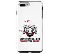 Graphisme WSSU Graffiti Rams de l'État de Winston-Salem Coque pour iPhone 7 Plus/8 Plus