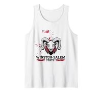 Graphisme WSSU Graffiti Rams de l'État de Winston-Salem Débardeur