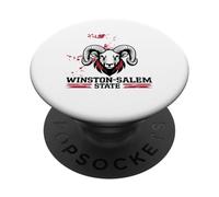 Graphisme WSSU Graffiti Rams de l'État de Winston-Salem PopSockets PopGrip Adhésif