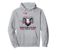 Graphisme WSSU Graffiti Rams de l'État de Winston-Salem Sweat à Capuche