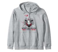 Graphisme WSSU Graffiti Rams de l'État de Winston-Salem Sweat à Capuche