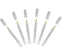 Graphit Fill¿It Blister De 6 Marqueurs Vides Pour Encres Acryliques Ou À Alcool, Peintures Acryliques, Encre De Chine, Pointe Ogive 4,5mm[Z3439]