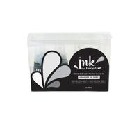 Graph'it - Ink Set d'Encre de Recharge pour Marqueurs à Alcool Graph’It Marker et Brush - Couleurs : Shades of Grey - 4 Flacons de 25 ml - Dessin, Illustration et Manga