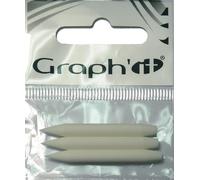 GRAPH'IT Sachet de 3 pointes pinceaux de remplacement en polyester pour marqueurs à alcool Brush