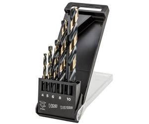 GRAPHITE 55H086 Kit de forêt spiralé pour métal