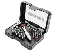 GRAPHITE 56H604 Clé à cliquet porte-embouts