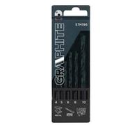 GRAPHITE 57H196 Kit de forêt spiralé pour métal