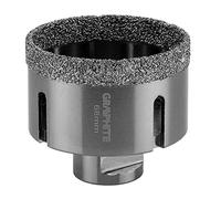 GRAPHITE Diamond Scie-cloche pour coupe de pierre, carrelage, asphalte, brique, béton, filetage M14