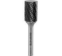 GRAPHITE HM Fraise à métaux, cylindrique, type A, queue 6 x 45 mm, pour meuleuse, pour aluminium, plastique