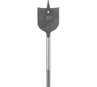 GRAPHITE Mèches à fraiser plates, mèches à fraiser plates bois, mèches à bois pour le travail du bois et du contreplaqué, queue six pans 1/4" HEX, 36 x 152 mm