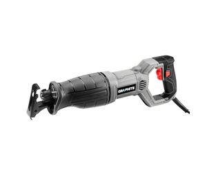 GRAPHITE Scie sabre professionnelle Scie sabre extrêmement compacte et maniable pour couper avec précision le bois, le métal et d'autres matériaux de dureté différente - 350 W-900 W