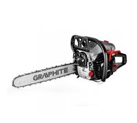 Graphite - Tronçonneuse à Essence 2 Kw (2,7 Km, Tige De 18 Pouces, Cylindrée 52 Cm3, 2,7 Kw, Moteur à Combustion Interne 2 Temps,