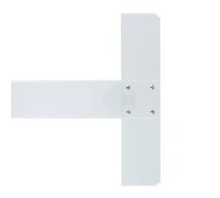 Graphoplex Equerre Té tête fixe vissée 2 bords antitaches 65 cm Transparent