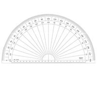 GRAPHOPLEX Rapporteur 1/2 cercle 30cm grades Transparent