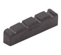 GraphTech PT-1238-60 Black TUSQ XL Nutted Bass Nut, 4 cordes (38 x 6 mm) - Electric, Roundd, Flat