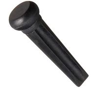 Graphtech Set de 6 chevilles de chevalet noires sans incrustation de points, Plaquettes de chevalet de guitare, Pièces de guitare, Guitare, Synthétique, Noir