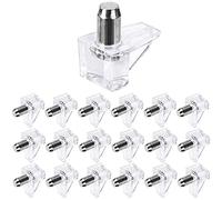 Graplan 120 Pièces Étagère Chevilles Chevilles à Etagere Métallique Goupilles D'étagère Métal Support pour Etagères Chevilles pour Etagères d'Armoires de Cuisine,Consoles de Cabinet