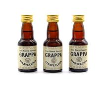 Grappa 3x25 ml - sans alcool | Essence de Vodka | Arôme pour gâteau