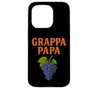 Grappa Papa Distillateur de Raisin Italien Vintage Coque pour iPhone 15 Pro