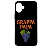 Grappa Papa Distillateur de Raisin Italien Vintage Coque pour iPhone 16 Plus