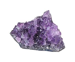 Grappe d'améthyste naturelle, décoration de grappe d'améthyste - est et pierres de méditation - Grappes d'améthyste naturelle, couleur pourpre intense, pierre brute élégante et de méditation pour le h