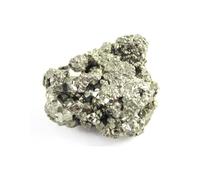 Grappe de pyrite naturelle - Haute énergie Fools Gold Rock Reiki Cristal utilisé pour augmenter la volonté et la manifestation (50-90 g)