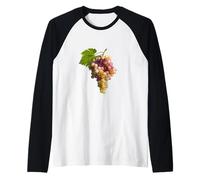Grappe de Raisins Verts et Violets Manche Raglan