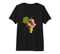 Grappe de Raisins Verts et Violets T-Shirt Haut de Gamme