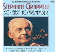 Grappelli, Stéphane - So Easy to Remember