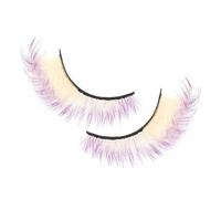 Grappes de cils colorés - Faux cils colorés | Fournitures de maquillage réutilisables pour les yeux pour débutants, mariage, Halloween, cosplay, fierté