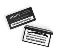 Grappes de cils pré-collés Nanolash - faux cils pre collé, auto adhésifs extension cils, cils autocollants, faux cils pre glued (HEARTBREAKER)