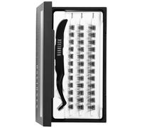 Grappes de cils pré-collés Nanolash - faux cils pre collé, auto adhésifs extension cils, cils autocollants, faux cils pre glued (HARMONY)