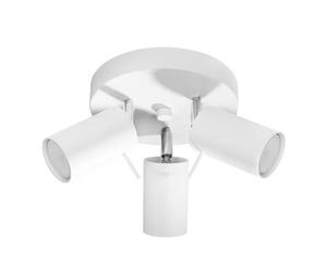 Grappes de spots de plafond - Sollux Lighting - Ring - Blanc - 3x GU10 - IP20