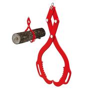 Grappin à grumes 1000 kg, 71cm, 2 griffes dentelées, poignées | Outil robuste antidérapant pour levage et transport du bois - - Accessoire agricole/forestier