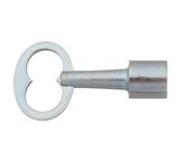 Grappin Annat - Clé de déverrouillage POMPIER - Triangle de 14 mm Argenté - Outil de pompier - Outil de secours - Chambre à coucher