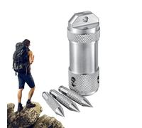 Grappin en titane - Griffes dentelées, grappin de sauvetage, grappin de survie | Crochet amovible en corde à 3 griffes/4 griffes, mousqueton d'escalade pour soulever des objets