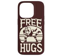 Grappler Funny Wrestling Hold Free Hugs Citation MMA Wrestler Coque pour iPhone 14 Pro