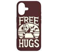 Grappler Funny Wrestling Hold Free Hugs Citation MMA Wrestler Coque pour iPhone 17