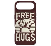 Grappler Funny Wrestling Hold Free Hugs Citation MMA Wrestler Coque pour iPhone Air