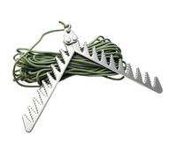 Grappling Hook - Désherbeur de pêche pliable et robuste - Outil de nettoyage - Pour bateau, canoë, pêche, lacs, étangs, cours, piscines en plein air