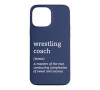 Grappling Wrestling Sports Funny Definition Coach Coque pour iPhone 13 Pro Max