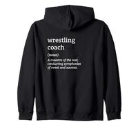 Grappling Wrestling Sports Funny Definition Coach Sweat à Capuche