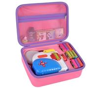 Grapsa Coque rigide pour livres Little Tikes Story Dream Machine, rose | Plateau moulé sur mesure, espace pour plus de 15 personnages, 45 cartouches et écouteurs pliés pour enfants ; EVA rigide