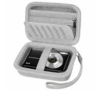 Grapsa Étui pour appareil photo numérique CAMKORY/pour Kodak Pixpro/pour VAHOIALD/pour Sony DSCW800 830/pour Canon PowerShot 180 190. Support de rangement pour accessoires de vlogging pour enfants