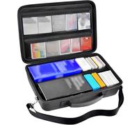 Grapsa Étui pour cartes à collectionner pour 2700 cartes. Étui de rangement pour cartes à jouer compatible avec Yugioh/pour phase 10/pour Skyjo/Magic the Gathering/pour jeu de cartes ubongo