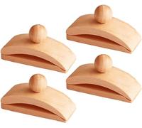 GRARRO Lot de 4 crochets muraux pour tapisserie, plafonds en bois, supports muraux pour courtepointe suspendue, tapis, pinces murales pour tapis suspendus