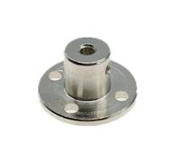 GRASAKY Accouplement à bride rigide, alésage de 3mm à 14mm, Guide de moteur, coupleur d'arbre, connecteur de moteur, raccords de roulement d'axe d'arbre, 1 pièce Connecter joint(10mm)