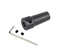 GRASAKY Adaptateur de mandrin de perceuse B12, pince de perçage, mandrin de couplage, manchon de connecteur, bielle for mandrin de perceuse à arbre moteur de 4mm 10mm, 1 pièce Connecter joint(5mm)