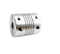 GRASAKY Coupleur d'arbre de moteur pas à pas à accouplement D20 L25, mâchoire flexible, coupleur d'arbre à prune araignée Rincé Élastique(2mm to 10mm)