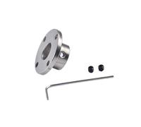 GRASAKY Coupleur de bride d'arbre 3mm 3.17mm 4mm 5mm 6mm 6.35mm 7mm 8mm 10mm 11mm 12mm 14mm, Guide de couplage rigide, connecteur de moteur 1 pièce Connecter joint(4MM bore)